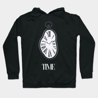 Modern Aesthetic Watch Time: Timeless Elegance Hoodie